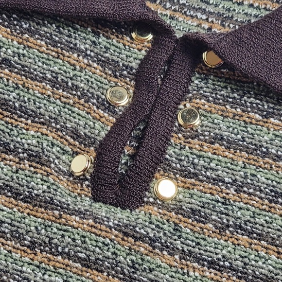 ST JOHN Collection Collared Pull Over Sweater - Picture 6 of 9